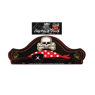 Chapeau Pirate CAPTAIN JACK (Lot de 6 pcs)