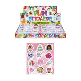 STICKERS RIGOLOTS &ndash; MOD&Egrave;LE : PRINCESSE (120 pcs)