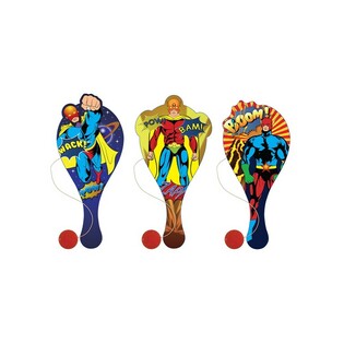 JEU DE PADDLE BAT SUPER H&Eacute;ROS (24 pcs.)