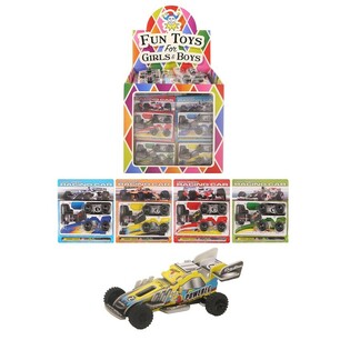 Kit Construction Voiture de Course 3D Moteur &agrave; Friction (60 pi&egrave;ces)