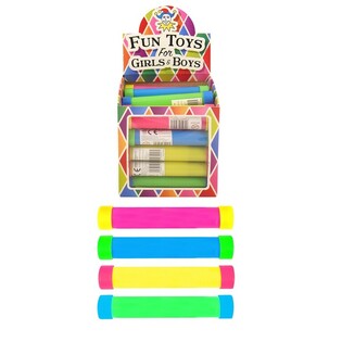TUBES SONORES, 13.5 CM EN PR&Eacute;SENTOIR (30 pcs)