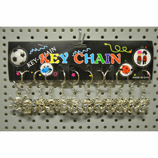 PORTE-CL&Eacute;S T&Ecirc;TE DE MORT / PIRATE (12 pcs)
