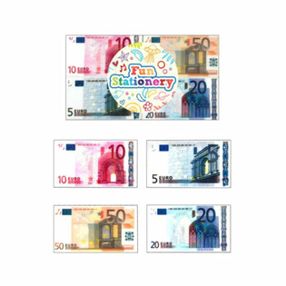 Gommes Billets d'Euro (24 pcs)
