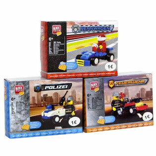 V&eacute;hicules en Briques de Construction Block Tech Mix (9 pcs)