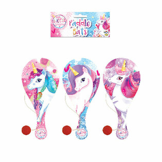 JEU DE BALLE RAQUETTE LICORNE (24 pcs)