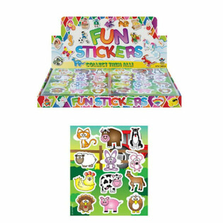 STICKERS FUN – MODÈLE : FERME (120 pcs)