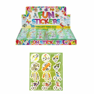 AUTOCOLLANTS FUN &ndash; MOD&Egrave;LE : FOOTBALL (120 pcs.)
