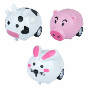 Animaux de Ferme à Friction en Présentoir (48 pcs.)
