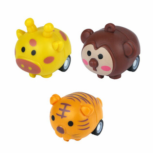 Animaux de la Jungle à Friction en Présentoir (48 pcs)
