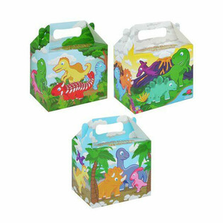 MENUBOX &ndash; DINOSAURE &ndash; 14 x 9.5 x 18 cm (24 pcs)