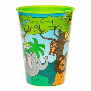 Gobelet de table / Coupe glacée Animaux de la Jungle - 260 ml (12 pcs)