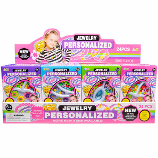 KIT CRÉATION DE BRACELET EN PRÉSENTOIR (24 pcs)