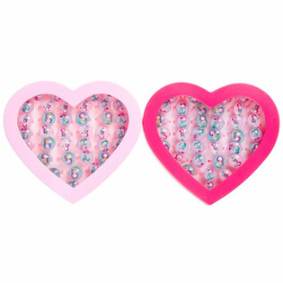Bagues Sir&egrave;ne dans Bo&icirc;te en C&oelig;ur (36 pcs)