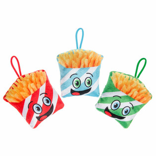 Cornets de Frites en Peluche 13 cm (24 pcs)