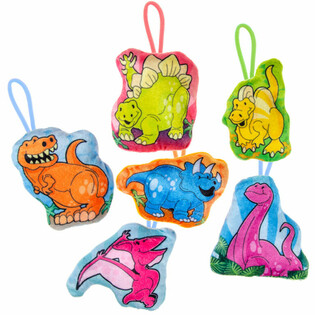 MIX PELUCHES DINOSAURES - 13.5 Cm. (24 pcs)