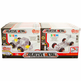 CONSTRUIRE VOTRE PROPRE VÉHICULE EN MÉTAL (16 pcs.)