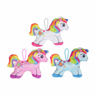LICORNE EN PELUCHE - 13.5 Cm. (24 pcs)