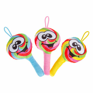 Sucettes en peluche - 18 cm (24 pièces)