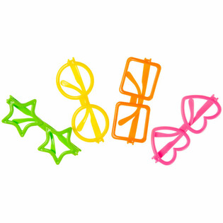 LOT DE LUNETTES DE FÊTE MIXTES (4 pcs.)