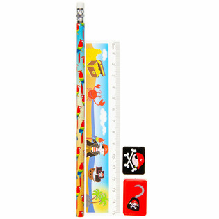 Set de Dessin Pirate 4 Pi&egrave;ces (24 pcs)