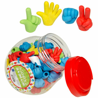 Gomme Main en Pot (100 pcs)
