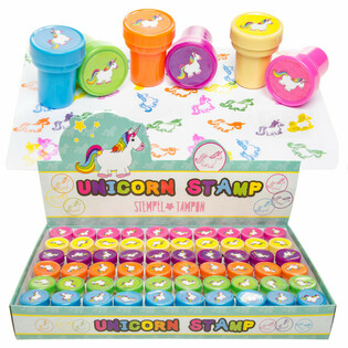 Tampons Licorne en Pr&eacute;sentoir (60 pi&egrave;ces)