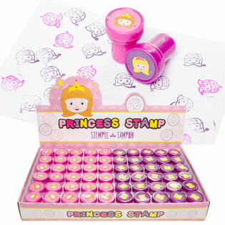 TAMPONS PRINCESSE EN PR&Eacute;SENTOIR (60 pcs)