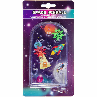 JEU DE FLIPPER ESPACE / SPACE SUR CARTE (12 pcs)