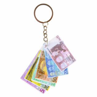 PORTE-CL&Eacute;S BILLETS D'EURO (48 pcs.)