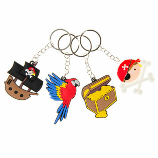 MIX PORTE-CL&Eacute;S PIRATES (48 pcs)