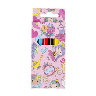 Set de 6 crayons de couleur - Princesse (Lot de 24)