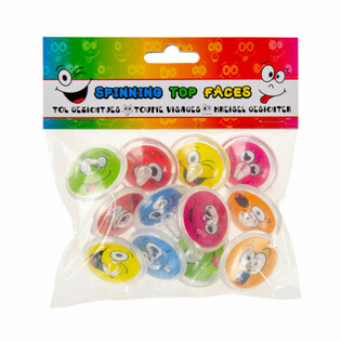 Toupies Smiley (12 pi&egrave;ces)