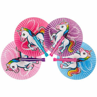 &Eacute;ventails Licorne / Unicorn (12 pi&egrave;ces)