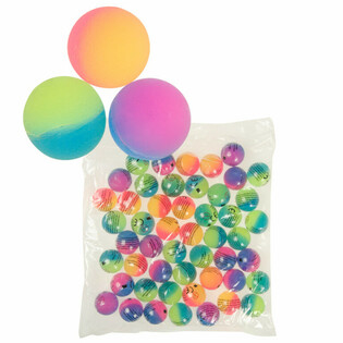 Mélange de Balles Rebondissantes Frosted Ø 3,2 cm (50 pcs)