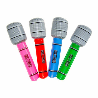 MICROPHONE GONFLABLE (12 pcs.)