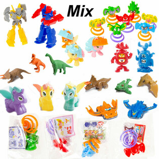 MIX DE JOUETS POUR CAPSULES / SURPRISE (200 pcs)