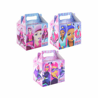 BO&Icirc;TE MENU &ndash; SUPER GIRLS &ndash; 14 x 9,5 x 18 cm (24 pcs)
