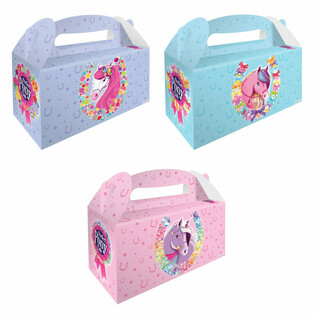 BOÎTE REPAS – PONEY – 22.5 x 9.5 x 18 Cm (12 pcs)