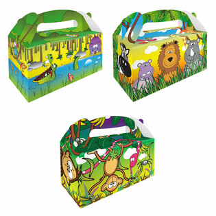 BO&Icirc;TE MENU &ndash; JUNGLE &ndash; 22.5 x 9.5 x 18 cm (12 pcs)