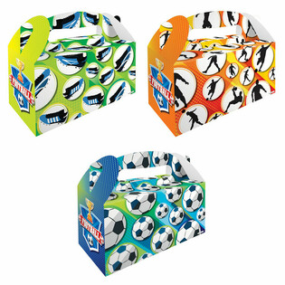 Bo&icirc;te Menu Enfant Football &ndash; 22,5 x 9,5 x 18 cm (12 pcs)