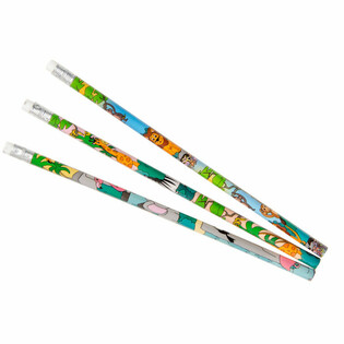 CRAYONS ANIMAUX DE LA JUNGLE (12 pcs)