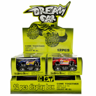Monster Truck de Police en Présentoir (12 pcs)