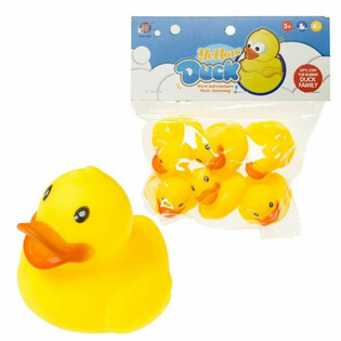 CANARDS DE BAIN COUINEURS (lot de 6)
