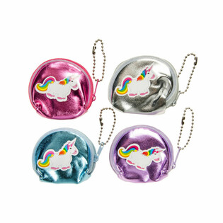 Mini Porte-monnaie Licorne (Lot de 12)