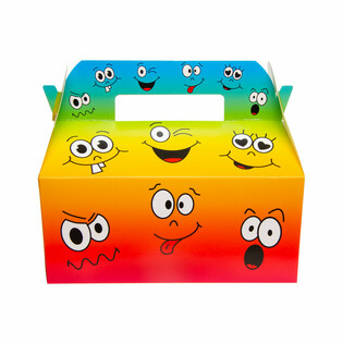 Boîte Menu Enfant Smiley - 22,5 x 12 x 9,5 cm (24 pcs)