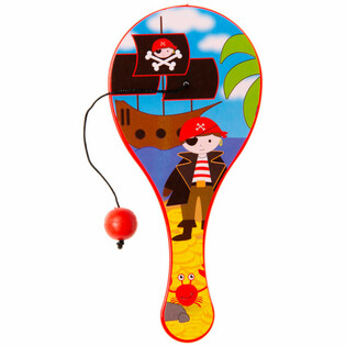 RAQUETTE PADDLE - PALETTE AVEC BALLE - MOD&Egrave;LE : PIRATE (48 pcs)