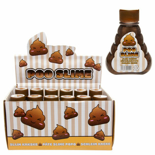 Slime Caca en Bouteille en Pr&eacute;sentoir (12 pcs)