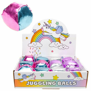Balles de Jonglage Licorne en Pr&eacute;sentoir (12 pcs)