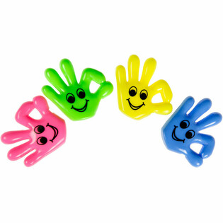 Sifflet en forme de main OK (12 pièces)