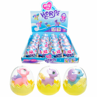MY LITTLE HORSE EN ŒUF SURPRISE EN PRÉSENTOIR (20 pcs)